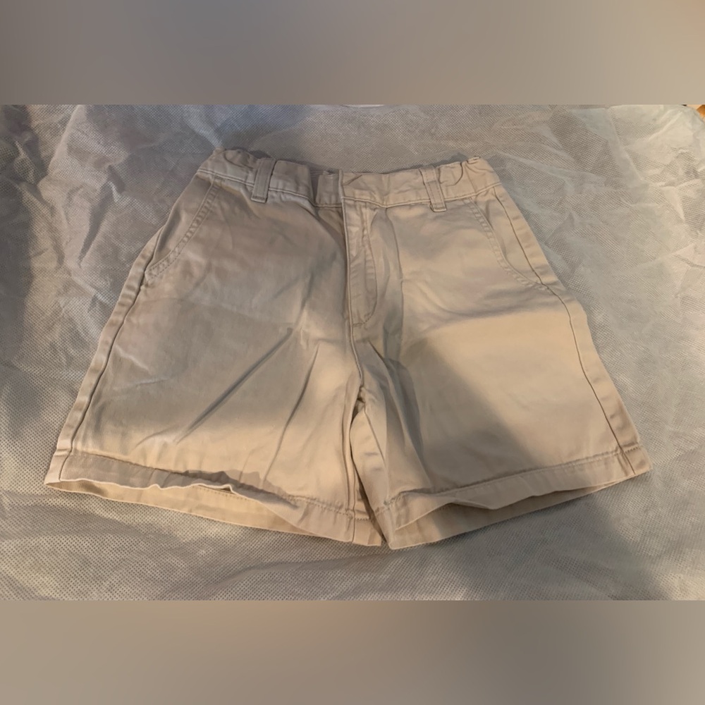 GAP Beige Flat Front Shorts